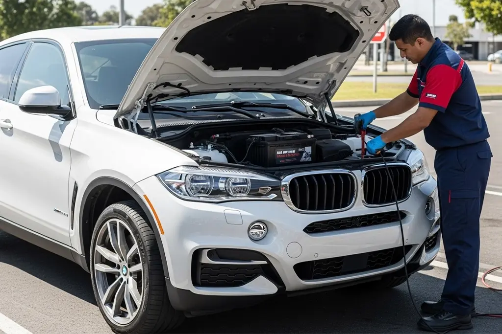 BMW X6 battery replacement service in UAE