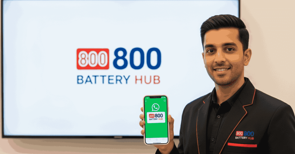 Call or book online for roadside car battery replacement service in UAE