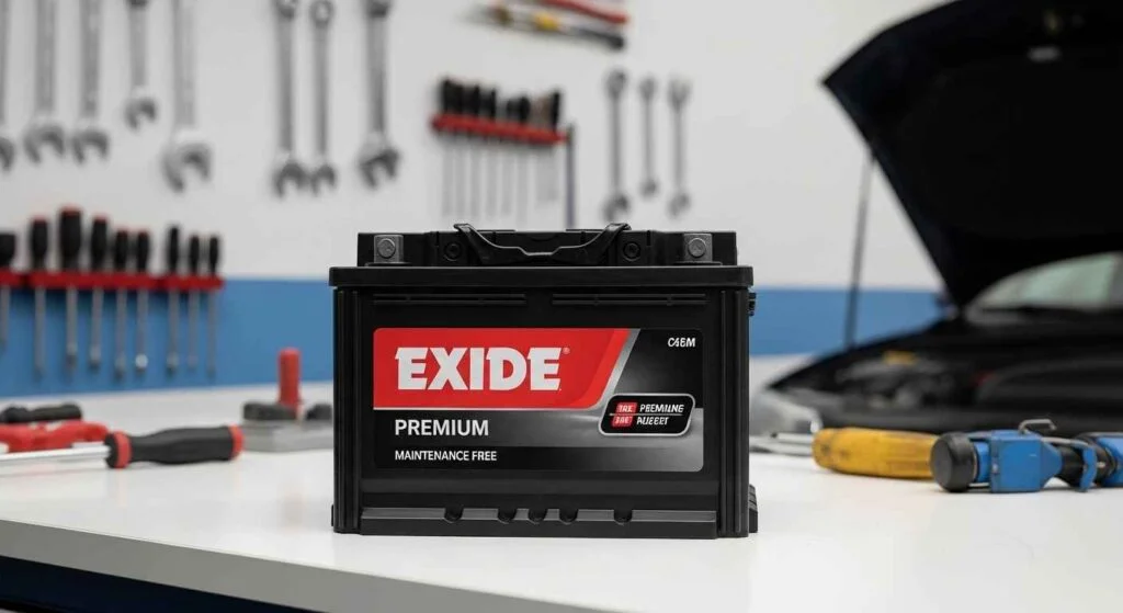 Exide battery replacement service