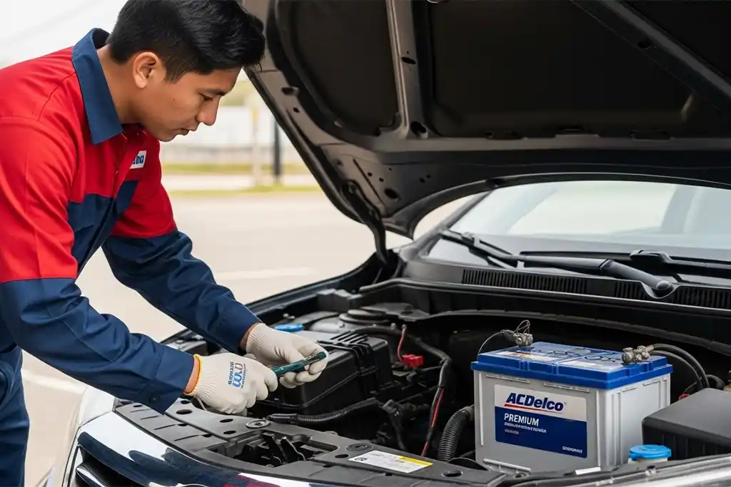 Pre-installation checks performed to ensure smooth ACDelco battery installation
