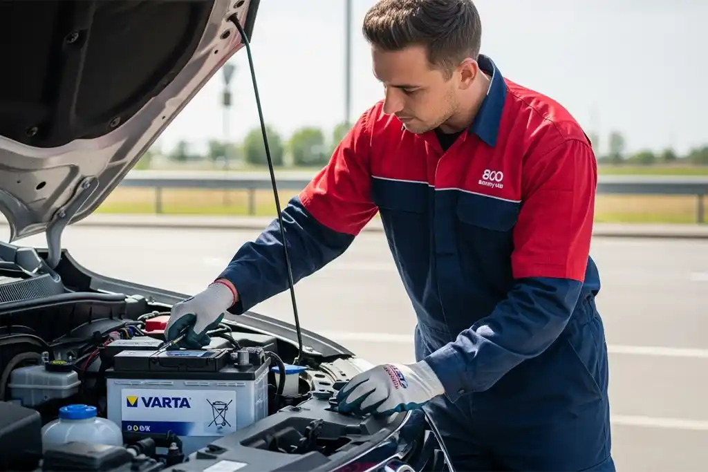 Pre-installation checks performed for smooth battery replacement