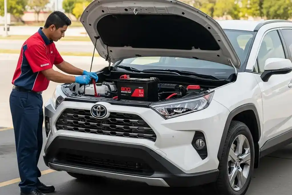 toyota RAV4 battery replacement service