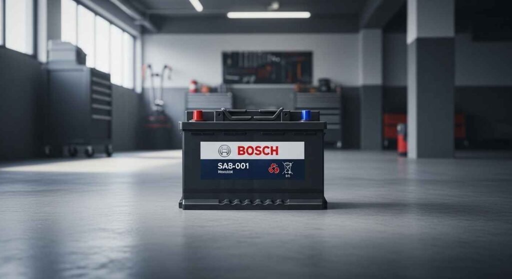 Bosch battery replacement for cars in UAE