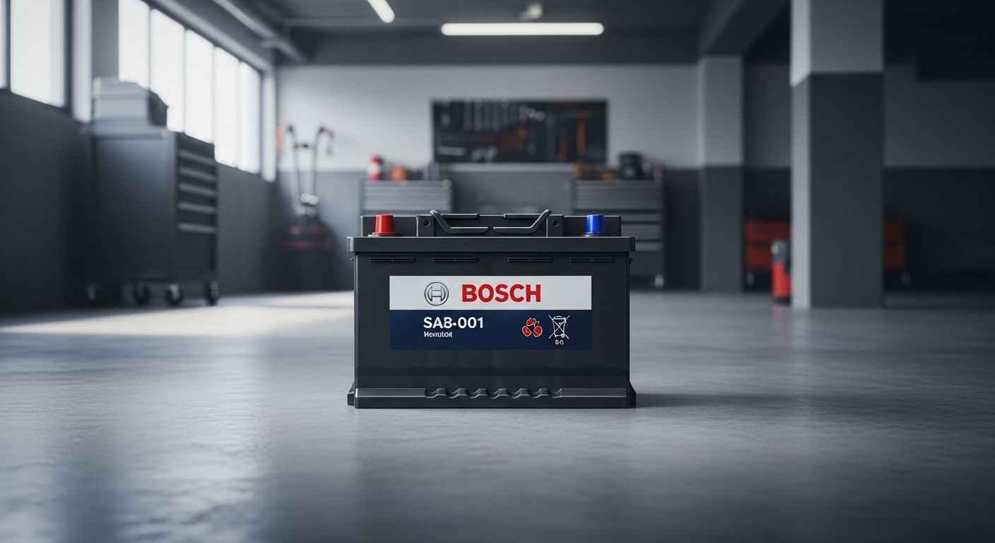 Bosch battery replacement for cars in UAE